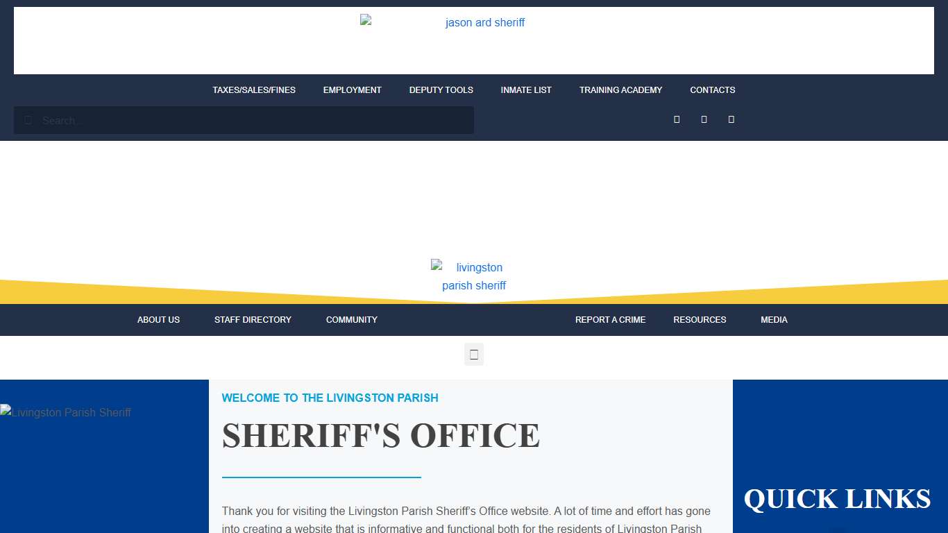 Livingston Parish Sheriff’s Office Livingston, Louisiana